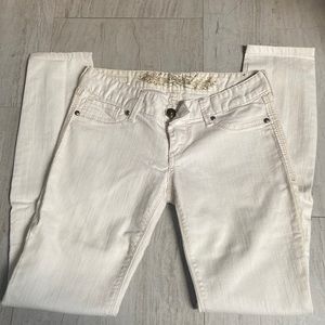 Express white jean legging